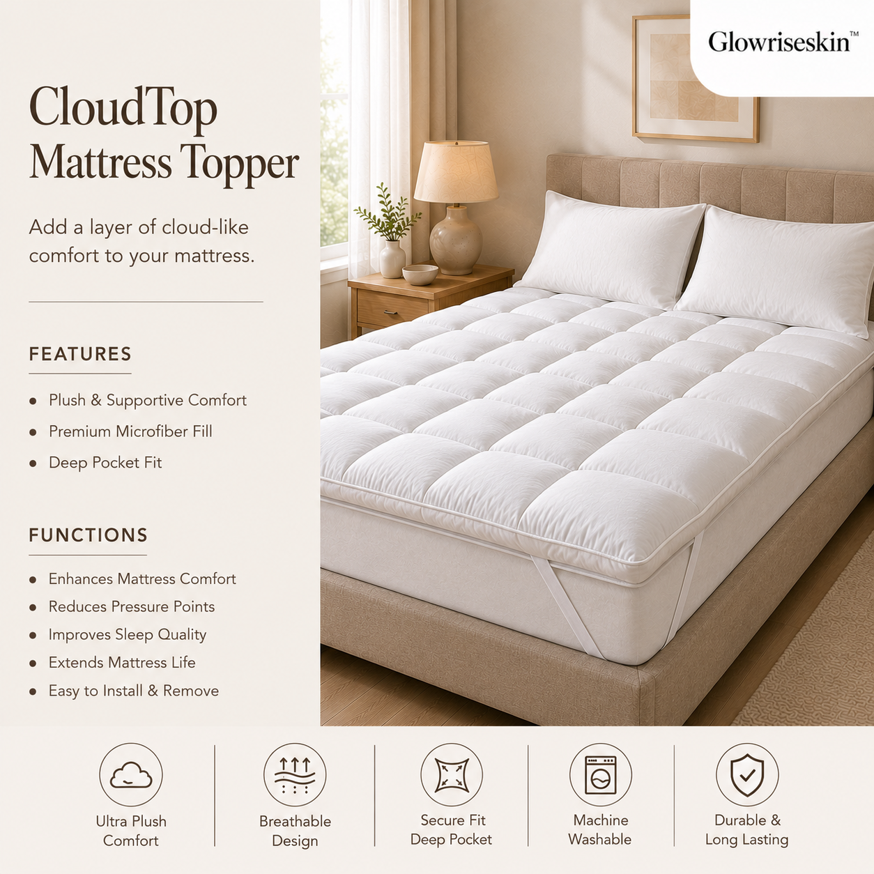 PlushEase Pillow Set