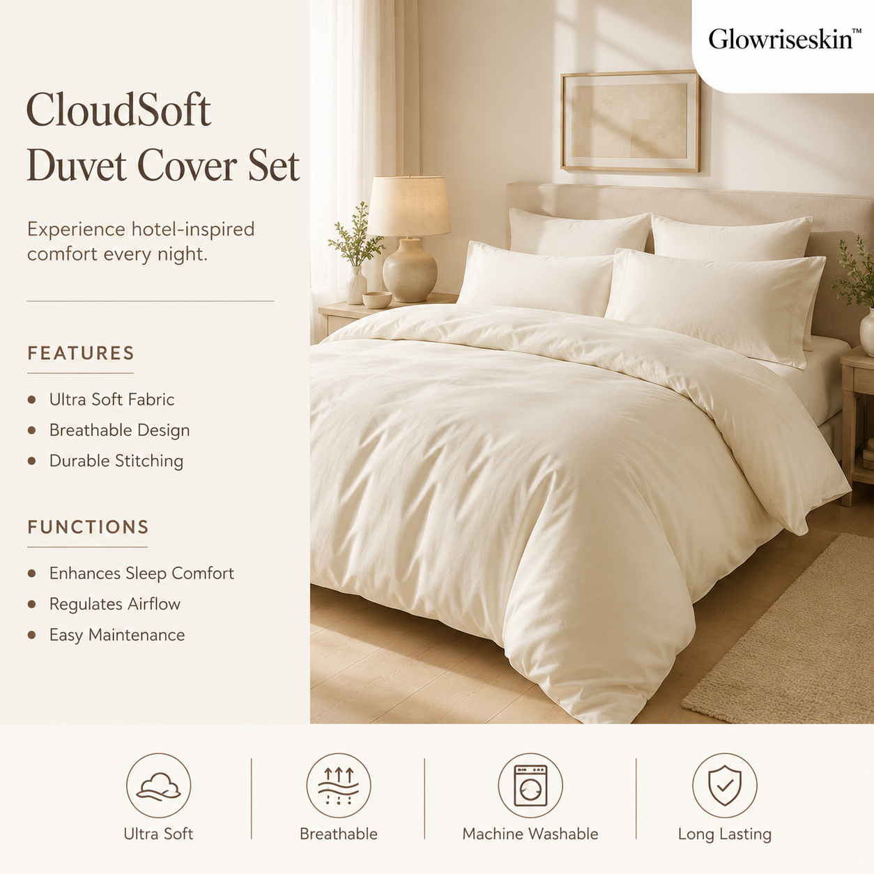 CloudSoft Duvet Cover Set